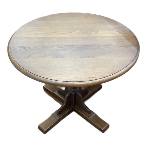 クリエイトファニチャー ダイニングテーブル ブラウン 301 カンタベリー 丸テーブル