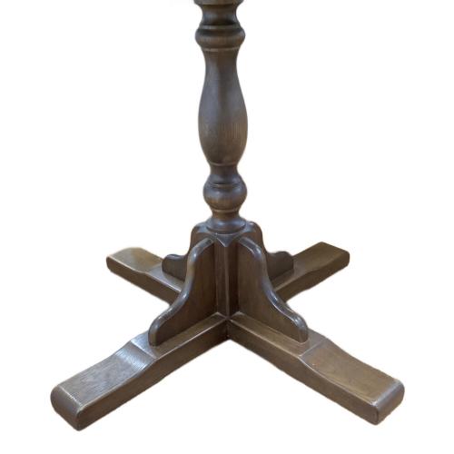 クリエイトファニチャー ダイニングテーブル ブラウン 301 カンタベリー 丸テーブル