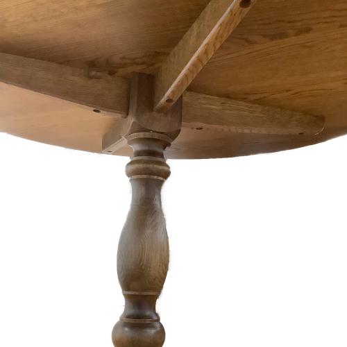 クリエイトファニチャー ダイニングテーブル ブラウン 301 カンタベリー 丸テーブル