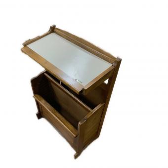 karimoku (カリモク) マガジンラック ブラウン ロータイプ