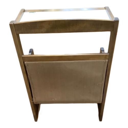 karimoku (カリモク) マガジンラック ブラウン ロータイプ