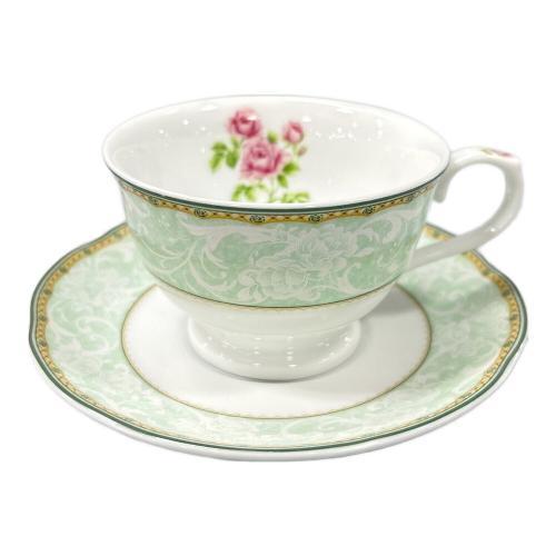 NARUMI (ナルミ) カップ&ソーサー2P・ティーポット1Pセット グリーン