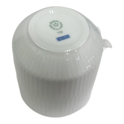 ROYAL COPENHAGEN (ロイヤル・コペンハーゲン) マグカップ ホワイトフルーテッド 2Pセット
