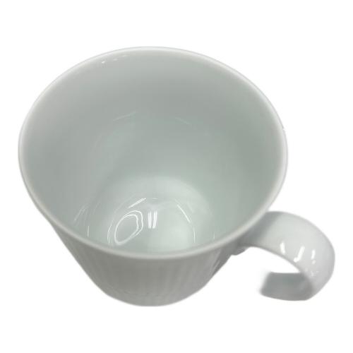 ROYAL COPENHAGEN (ロイヤル・コペンハーゲン) マグカップ ホワイトフルーテッド 2Pセット