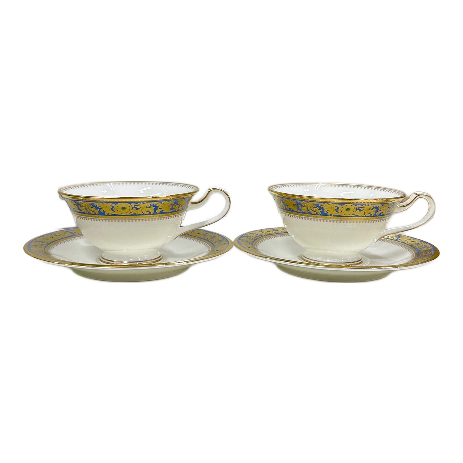 Noritake (ノリタケ) カップ&ソーサー グランブロシェ 2Pセット