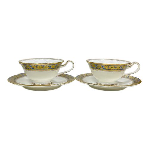 Noritake (ノリタケ) カップ&ソーサー グランブロシェ 2Pセット