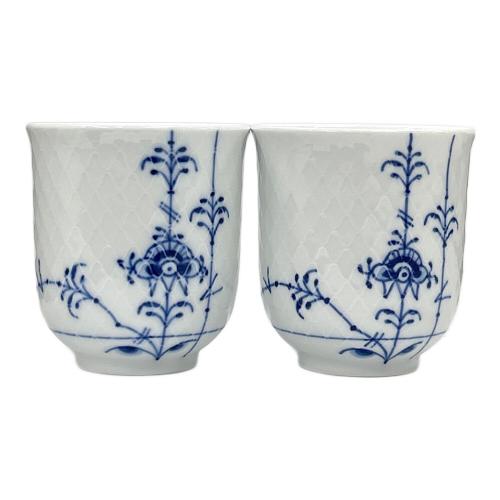 ROYAL COPENHAGEN (ロイヤル・コペンハーゲン) カップ ブルーパルメッテ 2Pセット