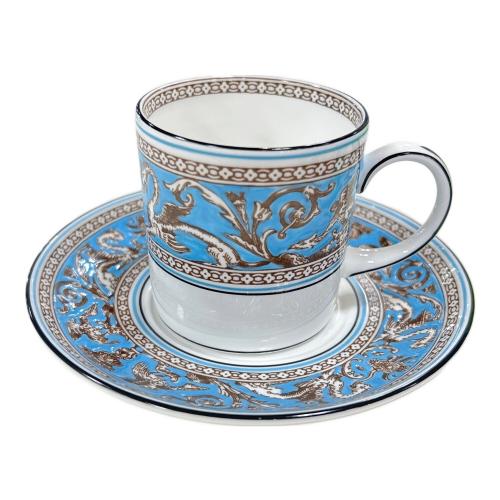 Wedgwood (ウェッジウッド) デミタスカップ&ソーサー フロレンティーン・ターコイズ