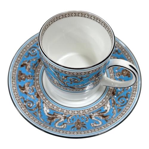 Wedgwood (ウェッジウッド) デミタスカップ&ソーサー フロレンティーン・ターコイズ
