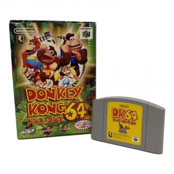 Nintendo(ニンテンドー) ドンキーコング64 Nintendo64用ソフト - ※メモリー拡張パック欠品･カード･取説付･動作未確認