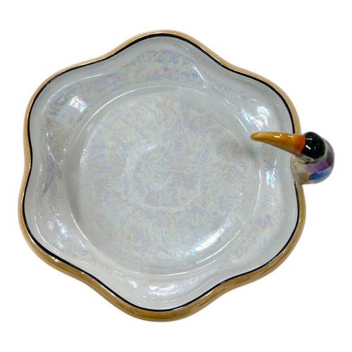 Noritake (ノリタケ) プレート 鳥 M印メイドインジャパン オールドノリタケ