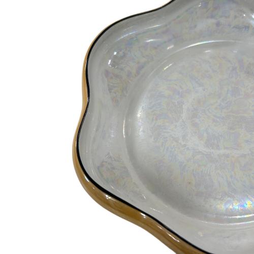 オールドノリタケ オウム鳥文プレート U3136 ノリタケ辰砂陶額 三光鳥 オールドノリタケ]オウム鳥文プレート U3136