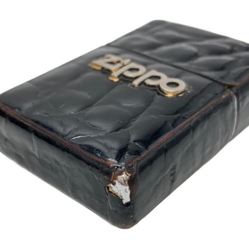 ZIPPO (ジッポ) ZIPPO 表面クロコ調