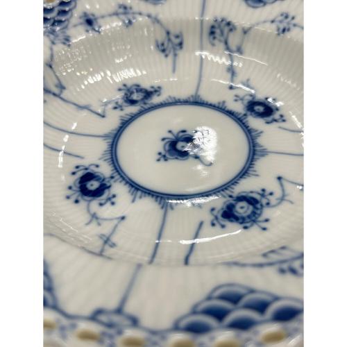 ROYAL COPENHAGEN (ロイヤル・コペンハーゲン) プレート 19.5cm ブルーフルーテッド・フルレース