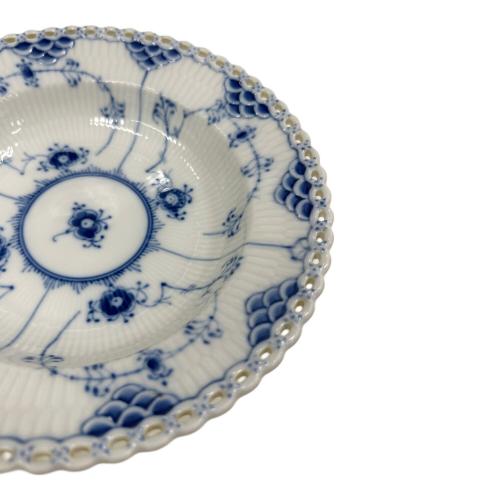 ROYAL COPENHAGEN (ロイヤル・コペンハーゲン) プレート 19.5cm ブルーフルーテッド・フルレース