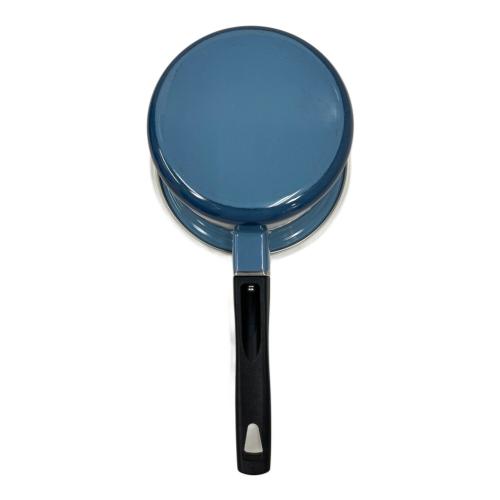 LE CREUSET (ルクルーゼ) ソースパン マリンブルー ACIER EMAILLE