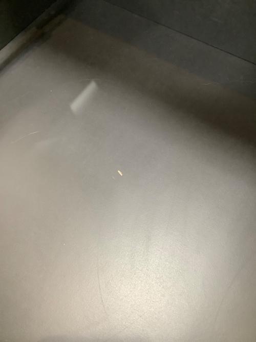 昇降デスク(手動) ベージュ ロータイプ 石目調 収納付