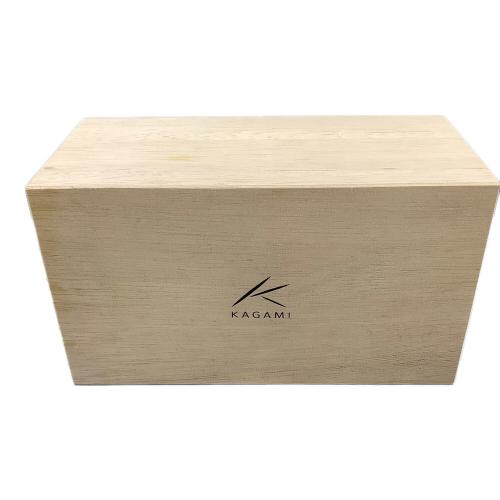 KAGAMI CRYSTAL (カガミクリスタル) ペアロックグラス TPS741-2807 2Pセット