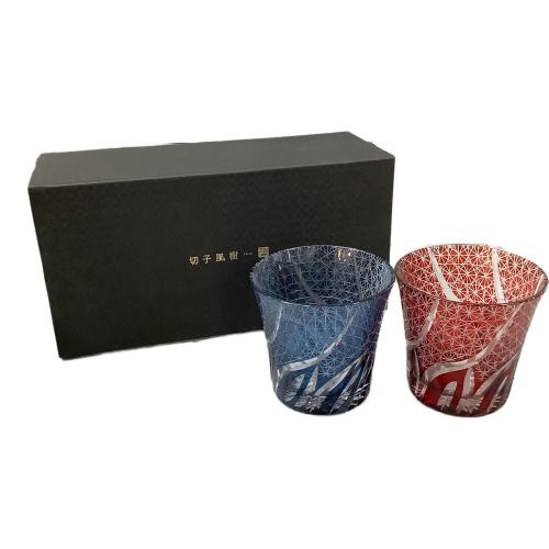 ORIBE (オリベ) 切子フリーグラスペア 風樹 2Pセット