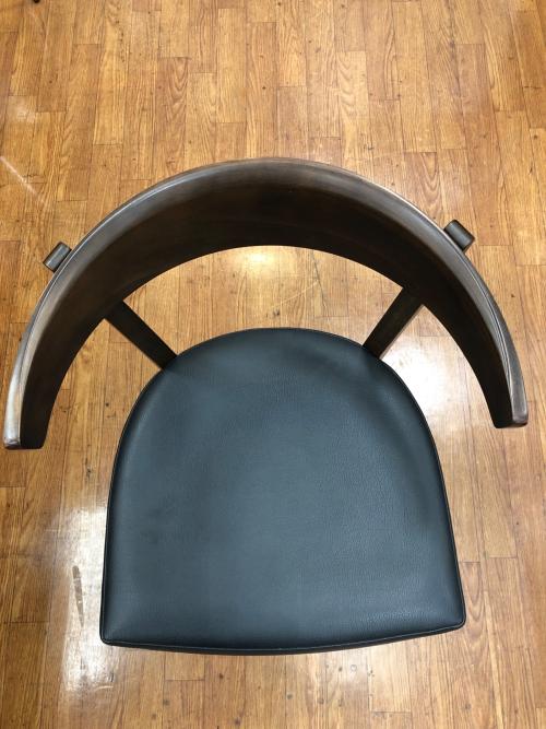 karimoku (カリモク) ダイニングチェアー ブラック×ブラウン ① 178