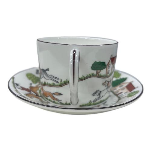 Wedgwood (ウェッジウッド) カップ&ソーサー ハンティングシーン