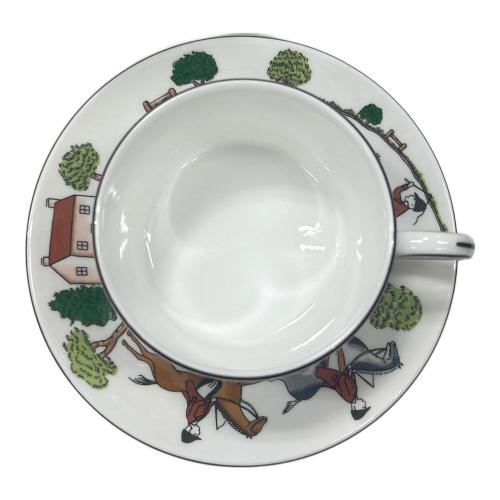 Wedgwood (ウェッジウッド) カップ&ソーサー ハンティングシーン