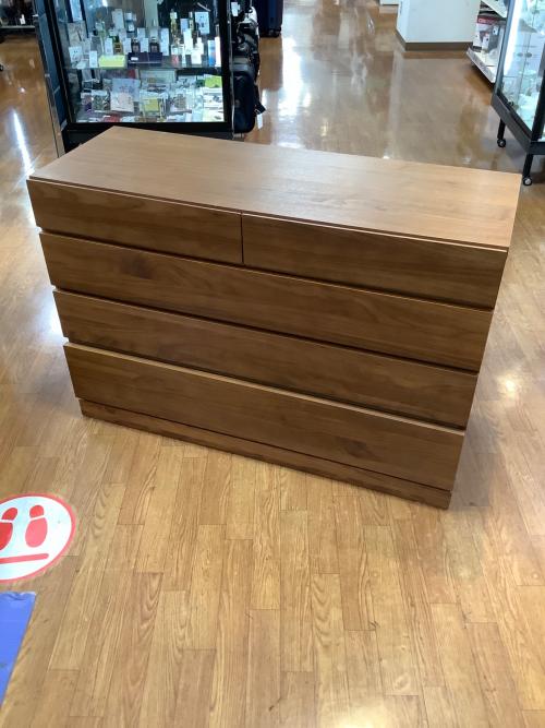 高野木工 (タカノモッコウ) チェスト ブラウン 4段