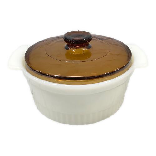 Fire King (ファイヤーキング) キャセロール鍋 1960年代-1976年頃