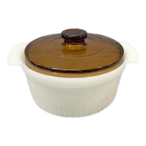 Fire King (ファイヤーキング) キャセロール鍋 1960年代-1976年頃