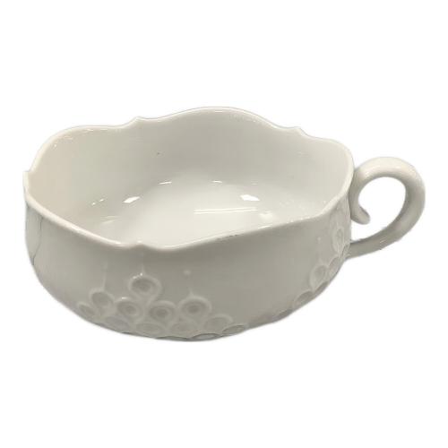 Meissen (マイセン) カップ&ソーサー ホワイトレリーフ