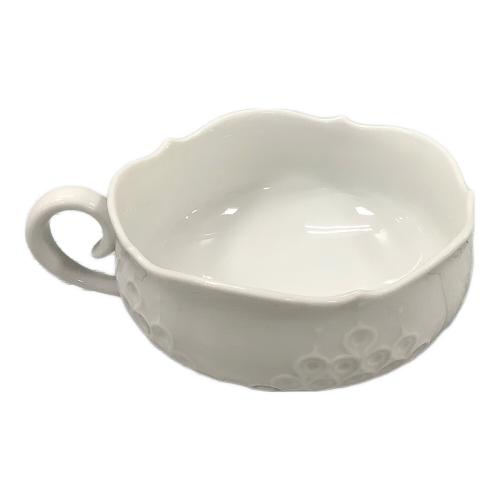 Meissen (マイセン) カップ&ソーサー ホワイトレリーフ