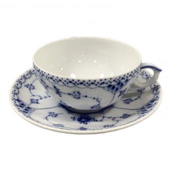 ROYAL COPENHAGEN (ロイヤル・コペンハーゲン) カップ&ソーサー ブルーフルーテッド・ハーフレース