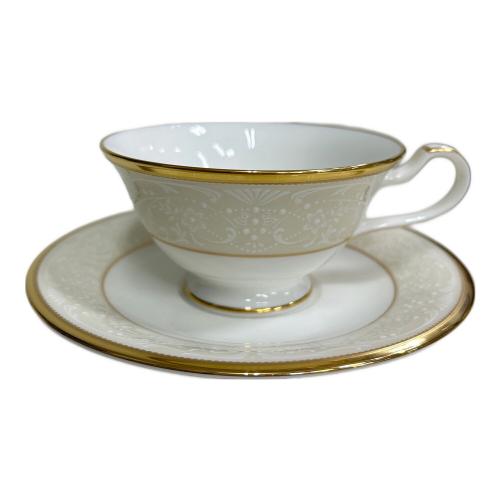 Noritake (ノリタケ) カップ&ソーサー ホワイトパレス 2Pセット 箱付