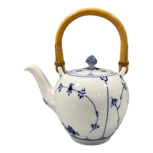 ROYAL COPENHAGEN (ロイヤル・コペンハーゲン) ティーポット ブルーフルーテッド・プレイン