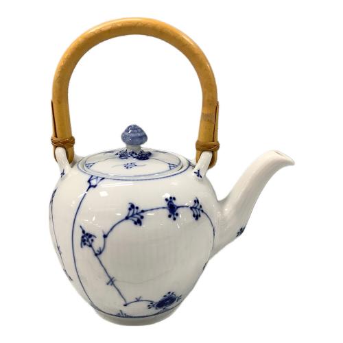ROYAL COPENHAGEN (ロイヤル・コペンハーゲン) ティーポット ブルーフルーテッド・プレイン