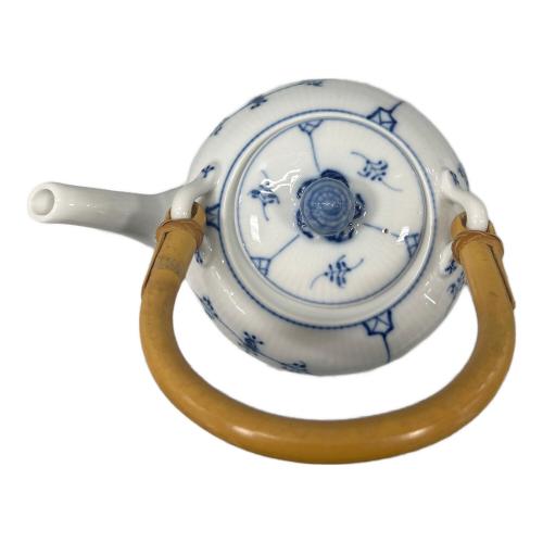 ROYAL COPENHAGEN (ロイヤル・コペンハーゲン) ティーポット ブルーフルーテッド・プレイン