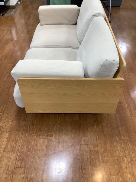 無印良品 (ムジルシリョウヒン) 木製ソファーフレーム 2人掛け