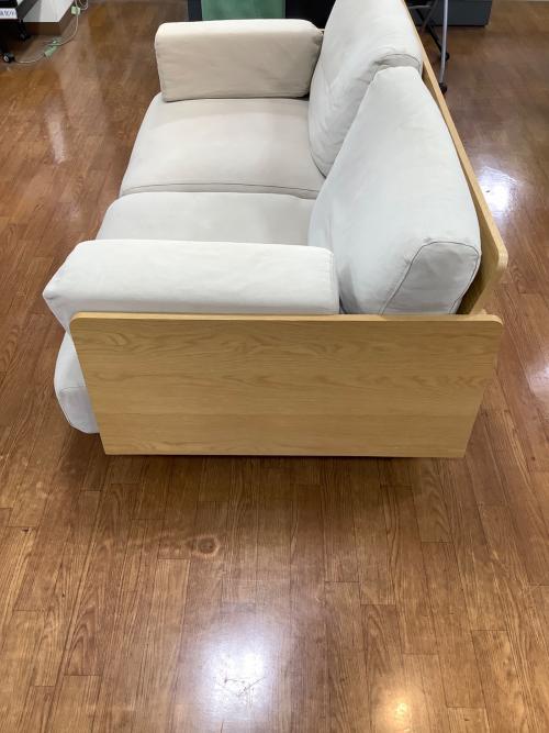 無印良品 (ムジルシリョウヒン) 木製ソファーフレーム 2人掛け