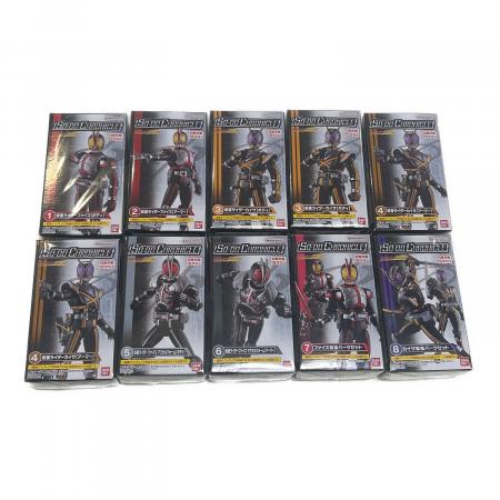 SO-DO CHRONICLE 仮面ライダーファイズセット バンダイ SO-DO CHRONICLE 仮面ライダー555 全8種フルセット