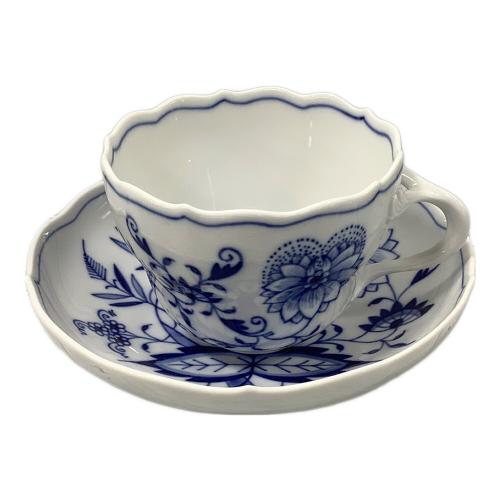 Meissen (マイセン) カップ&ソーサー ホワイト×ブルー 562 ブルーオニオン