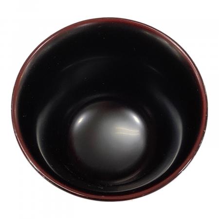 輪島屋善仁 (ワジマヤゼンニ) 溜塗 春菊薪絵 輪島塗 湯呑み