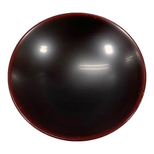 輪島屋善仁 (ワジマヤゼンニ) 溜塗 春菊薪絵 輪島塗 湯呑み