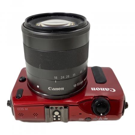 じ*ゃ様 CANON EOS M ミラーレス レンズセットDS126391 キャ CANON (キヤノン) ミラーレス一眼カメラ ダブルレンズキット EOS M