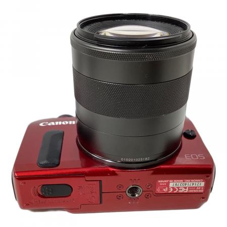 Canon キャノン EOS M ミラーレスデジタル一眼カメラ DS126391 CANON (キヤノン) ミラーレス一眼カメラ ダブルレンズキット EOS M