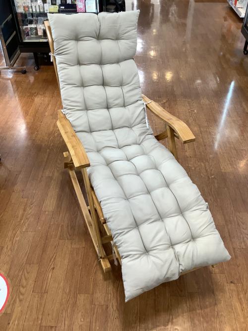 竹製ロッキングチェアー