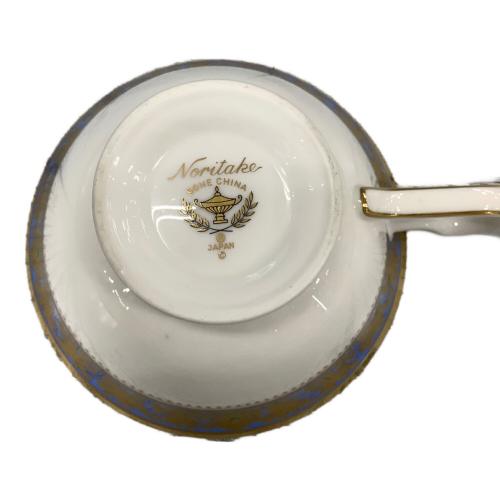 Noritake (ノリタケ) カップ&ソーサー＆プレート 花柄 ヴィヴィットソロ 3Pセット