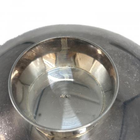 純銀 「盃」径12cm重132g 天賞堂刻印。イタミ有り、潰しで。 銀盃 記念刻印入 約92g キズ・クスミ有｜トレファクONLINE