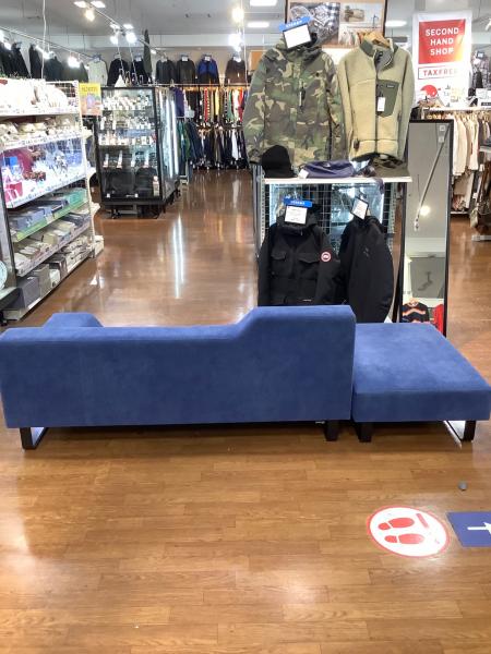 FLANNEL SOFA (フランネルソファ) 2人掛けソファー ブルー 199