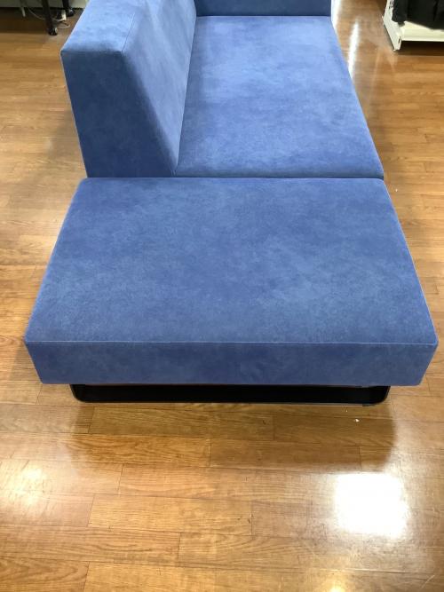 フランネルソファ 二人がけ FLANNEL SOFA (フランネルソファ) 2人掛けソファー ブルー 199