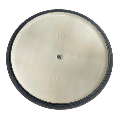 LE CREUSET (ルクルーゼ) 両手鍋 オレンジ 18cm ココット・ロンド